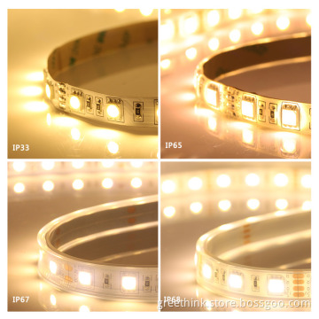 high brightness 12v 14.4W 3000k warm white led strip